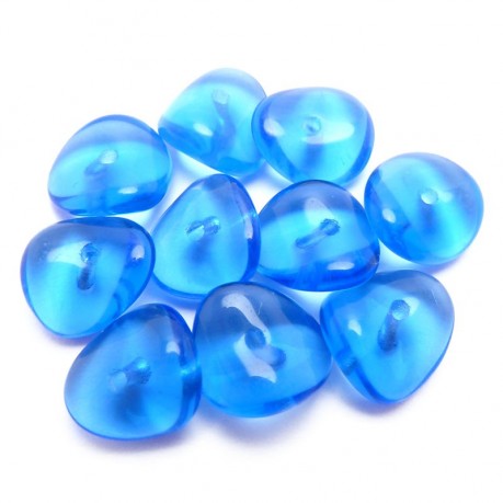 Mačkané tvarované placičky (modré)